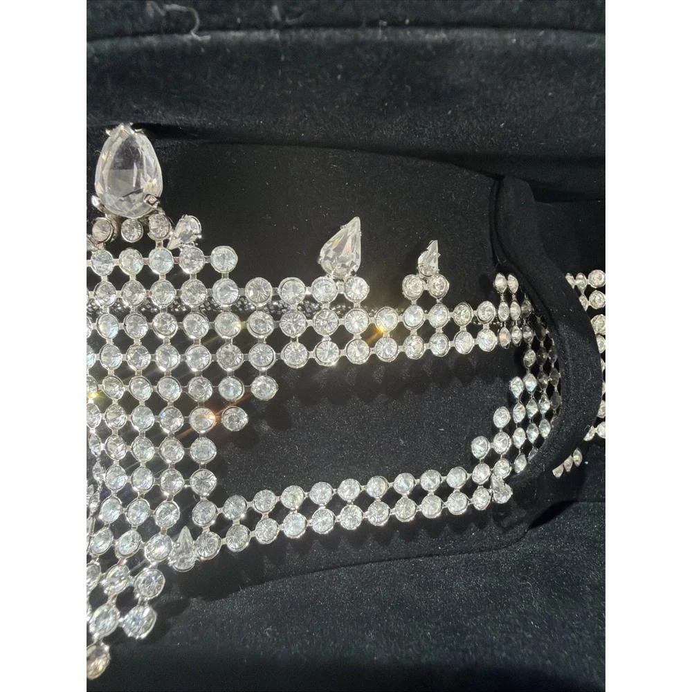 Swarovski Crystal Masquerade Mask Limited Edition 997/2000 New COA Retired Vtg